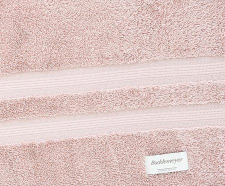 Jogo de Toalhas de Banho em Algodão Egípcio Rosa | Westwing