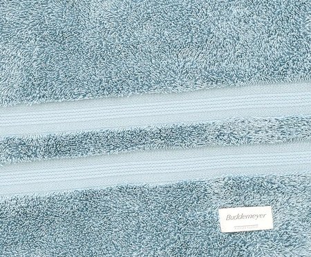 Jogo de Toalhas de Banho em Algodão Egípcio Azul | Westwing