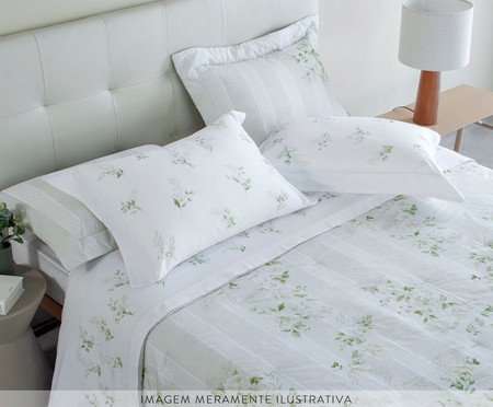 Jogo de Lençol Gran Percalle Blanche 200 Fios | Westwing