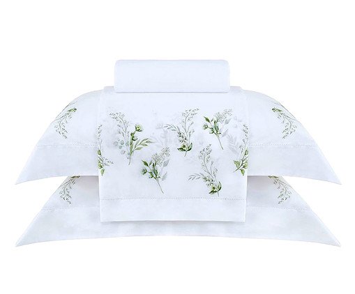 Jogo de Lençol Gran Percalle Blanche 200 Fios, multicolor | WestwingNow