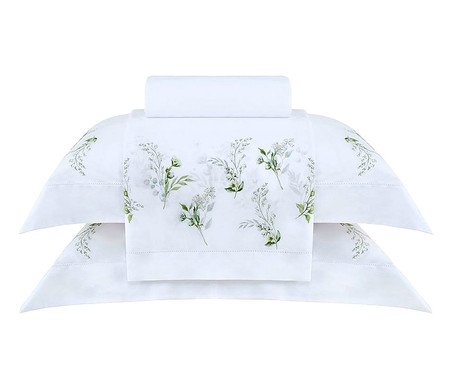 Jogo de Lençol Gran Percalle Blanche 200 Fios | Westwing