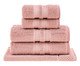 Jogo de Toalhas de Banho em Algodão Egípcio Rosa Escuro, pink | WestwingNow
