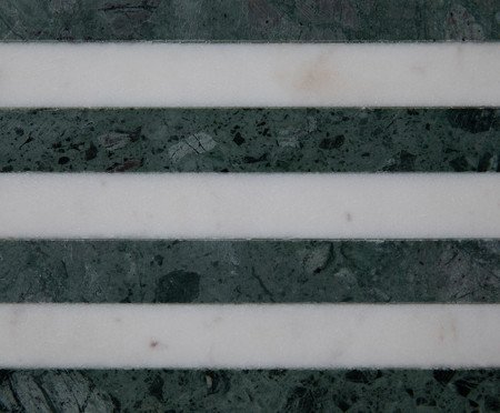 Tábua de Servir em Mármore Aura Branco e Verde | Westwing