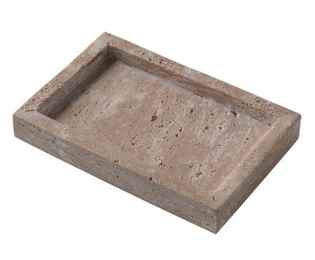 Bandeja em Mármore Selene Bege | Westwing