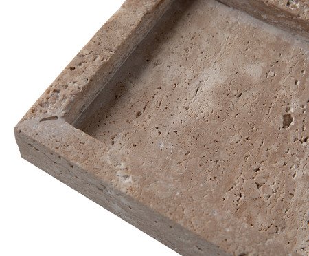 Bandeja em Mármore Selene Bege | Westwing