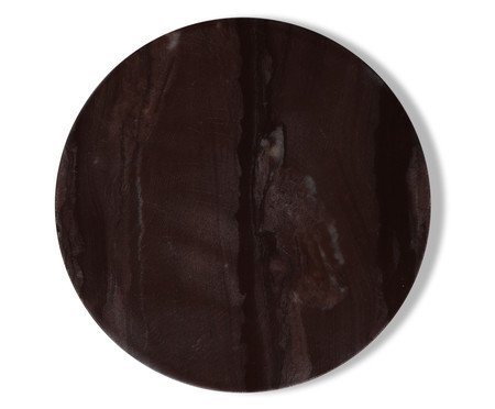 Jogo de Porta-Copos em Mármore Orfeu Bordô - 4 pçs | Westwing