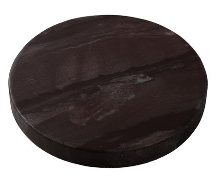 Jogo de Porta-Copos em Mármore Orfeu Bordô - 4 pçs | Westwing