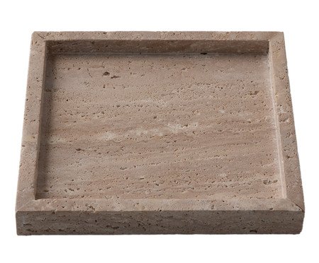 Bandeja em Mármore Gaia Bege | Westwing