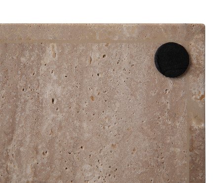 Bandeja em Mármore Gaia Bege | Westwing