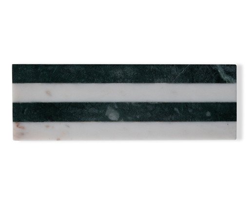 Tábua de Servir em Mármore Hera Branco e Verde, multicolor | WestwingNow
