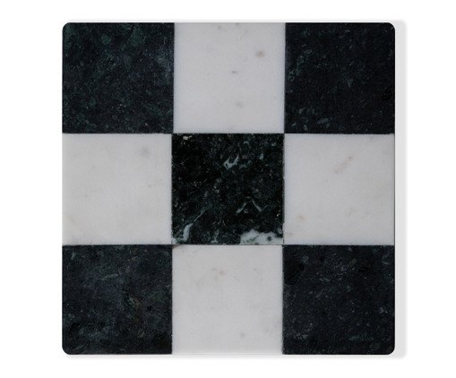 Tábua de Servir em Mármore Cronos Branco e Verde, multicolor | WestwingNow