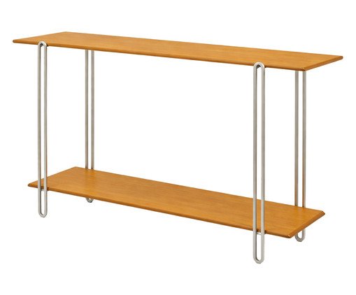 Aparador Liz Laminado Castanho, wood pattern | WestwingNow