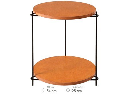 Mesa Lateral Agatha Castanho | Westwing