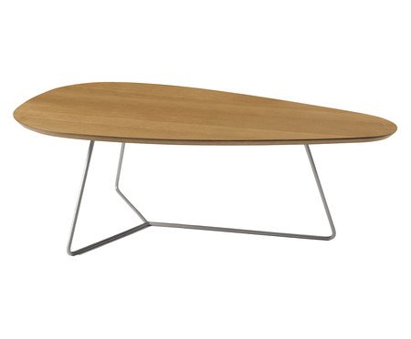 Mesa De Centro Cairo Laminado Castanho | Westwing