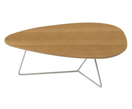 Mesa De Centro Cairo Laminado Castanho | Westwing