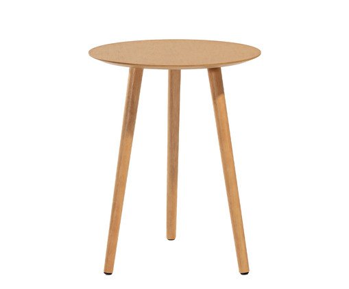 Mesa Lateral Neblina Castanho, wood pattern | WestwingNow