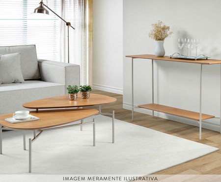 Aparador Doha Laminado Castanho | Westwing