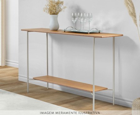 Aparador Doha Laminado Castanho | Westwing