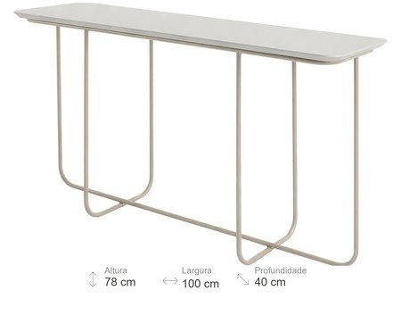 Aparador Cairo Laka Off White | Westwing