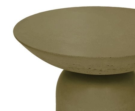 Mesa Lateral Alta Brut Verde - Especial BAB | Westwing