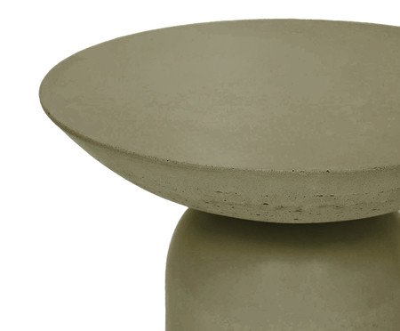 Mesa Lateral Alta Brut Verde - Especial BAB | Westwing