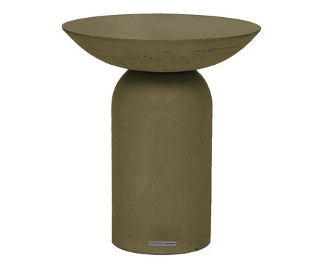 Mesa Lateral Alta Brut Verde - Especial BAB | Westwing