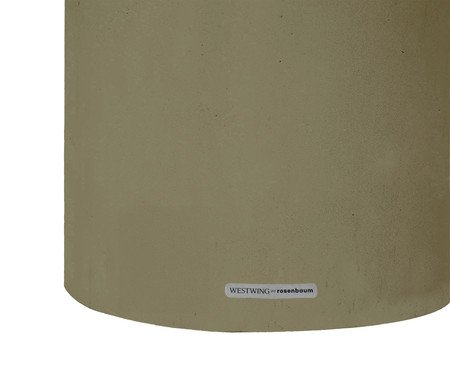 Mesa Lateral Alta Brut Verde - Especial BAB | Westwing
