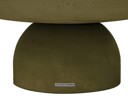 Mesa de Centro Média Brut Verde - Especial BAB | Westwing