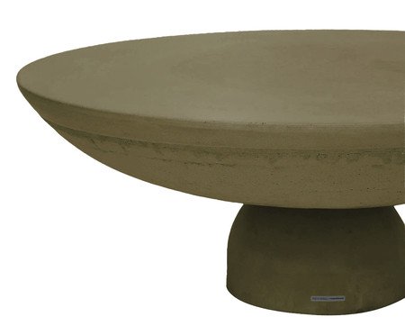 Mesa de Centro Média Brut Verde - Especial BAB | Westwing