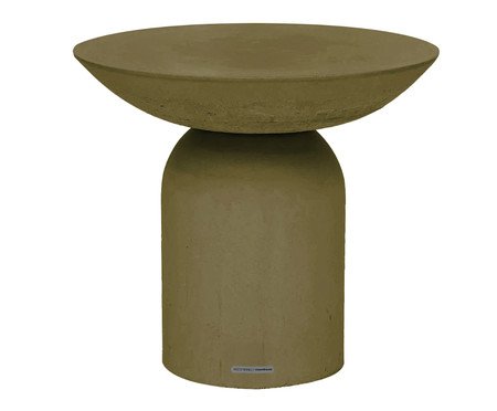 Mesa Lateral Média Brut Verde - Especial BAB | Westwing