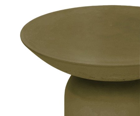 Mesa Lateral Média Brut Verde - Especial BAB | Westwing