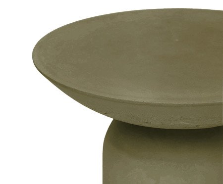 Mesa Lateral Média Brut Verde - Especial BAB | Westwing