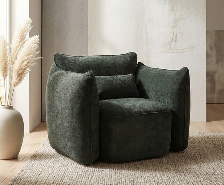 Poltrona Cuscino Verde - Especial BAB | Westwing