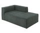 Sofá módulo com Chaise Direito Mensa Verde - Especial BAB, green | WestwingNow