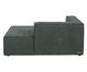 Sofá módulo com Chaise Direito Mensa Verde - Especial BAB, green | WestwingNow