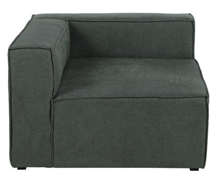 Sofá Módulo Canto Esquerdo Mensa Verde - Especial BAB | Westwing