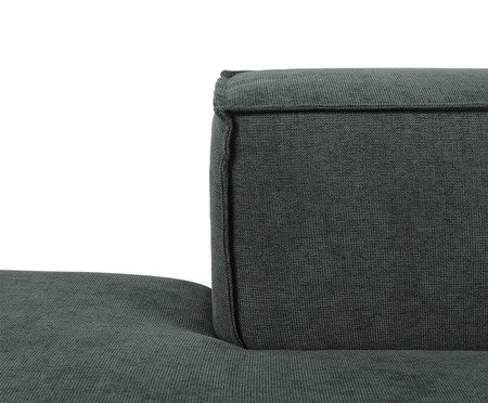 Sofá Módulo Mensa Encosto Parcial Direito Verde - Especial BAB | Westwing