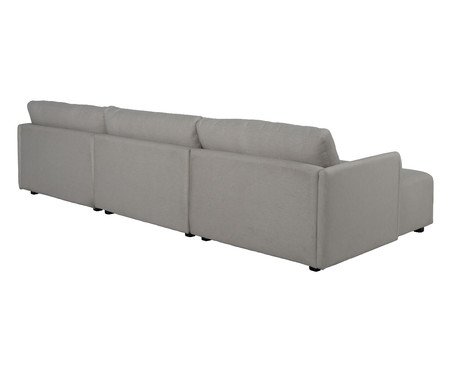 Sofá Toledo com Chaise Bege | Westwing