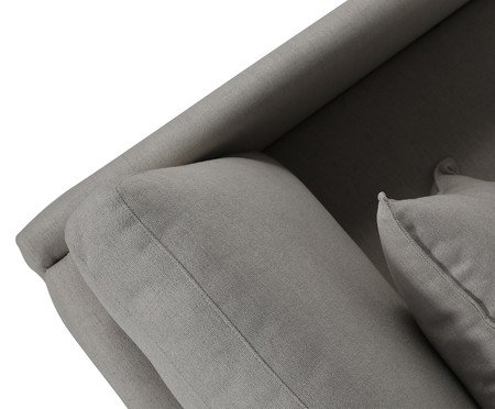 Sofá Toledo com Chaise Bege | Westwing