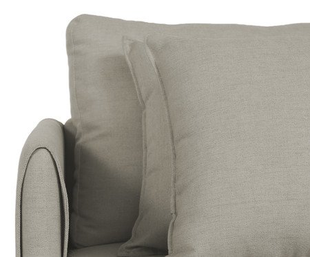 Sofá Toledo com Chaise Off White | Westwing