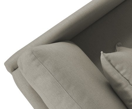 Sofá Toledo com Chaise Off White | Westwing