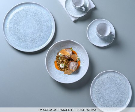 Jogo de Xícaras para Chá Bio Pietra Azul | Westwing