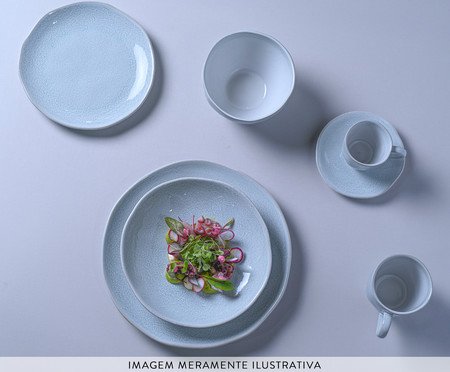 Jogo de Canecas Orgânico Ceu Azul | Westwing