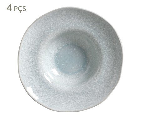 Jogo de Pratos para Massa Orgânico Ceu Azul | Westwing