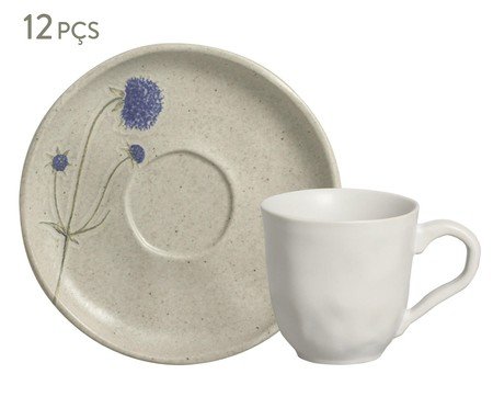 Jogo de Xícaras para Chá Bio Campestre Floral | Westwing