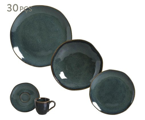 Aparelho de Jantar Bio Oceano Azul - 30Pçs, blue | WestwingNow