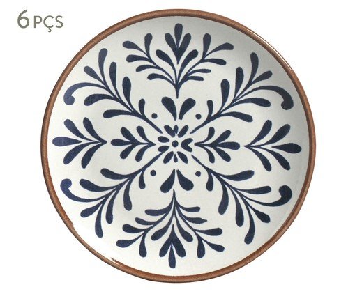 Jogo de Pratos para Sobremesa Coup Stoneware Coimbra Abstrato, multicolor | WestwingNow