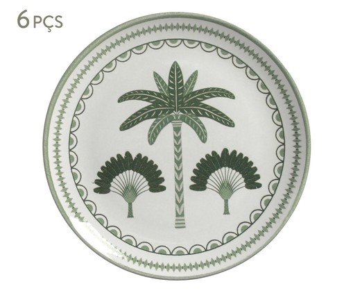 Jogo de Pratos para Sobremesa Coup Stoneware Exótica Floral, multicolor | WestwingNow