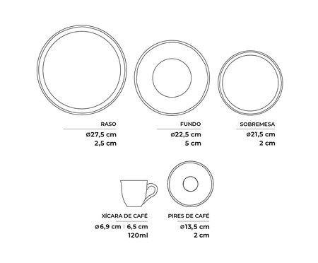 Aparelho de Jantar Bio Evergreen Floral - 30Pçs | Westwing