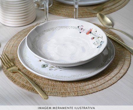 Aparelho de Jantar Bio Refufio Animal - 16Pçs | Westwing